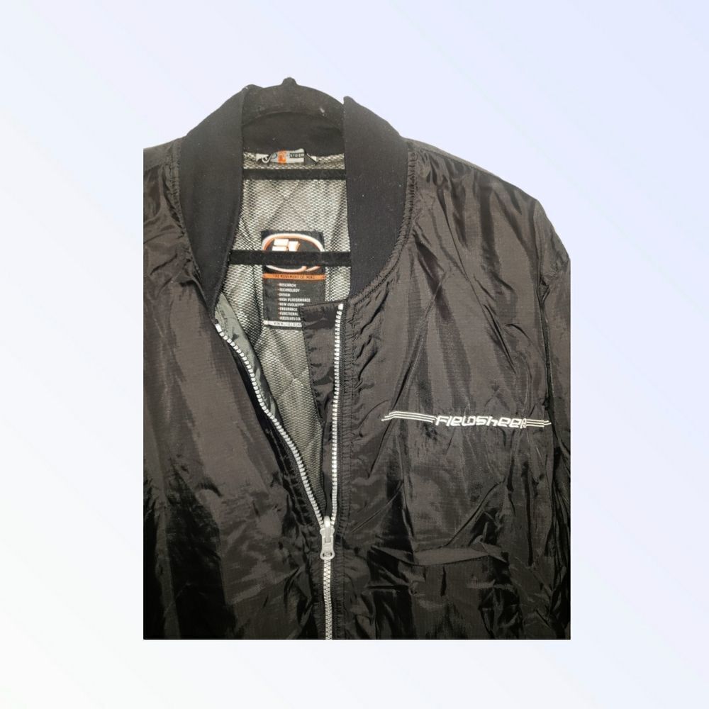 Fieldsheer Men's black Motorcycle Jacket Large - Picture 2 of 7